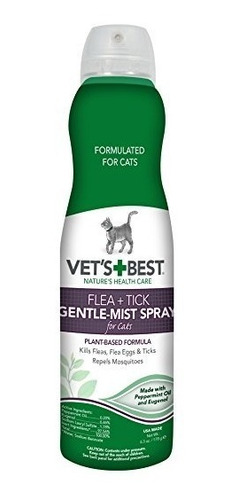 Nuevo A La Mejor Pulgas De Los Gatos Vet Natural Y Suave Tic