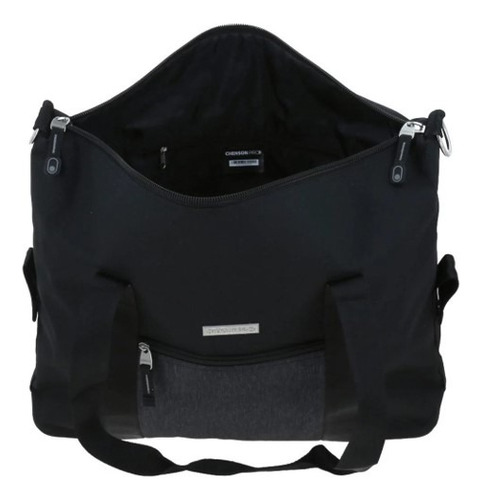 Valija Mediana Chenson Pro Cp65918-2 Color Negro Liso