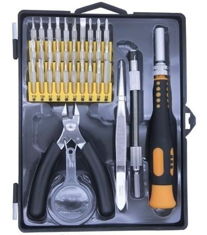 Kit De Herramientas Dest. Precision, Lupa, Alicate De 35