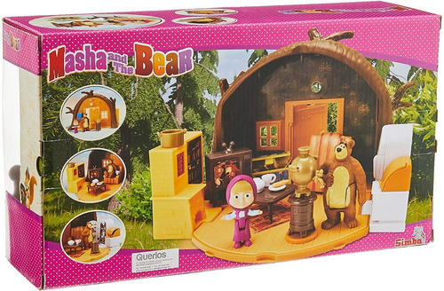 Imagen 8 de 9 de Casa Oso Masha Y El Oso Playset Original