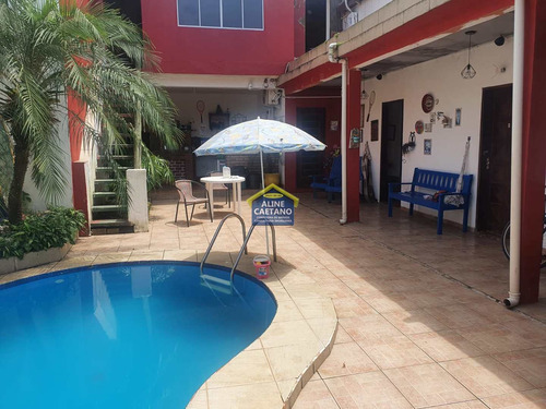 Imagem 3 de 23 de Oprtunidade Única!! Pousada Com Piscina Em Solemar - Vact1686