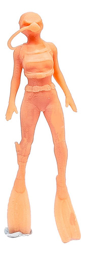 6 X 1/64 Figuritas De Buzo, Figuritas De, Miniatura, A