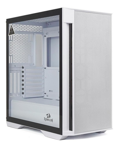 Gabinete Gamer Mid Tower Demolisher Gc-706b Redragon Branco