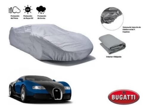 Cubierta Funda Cubreauto Afelpada Bugatti Veyron 2010