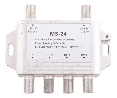 Interruptor Multi De Satélite De Tono 2 En 4 Salidas /