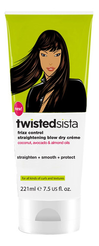 Frizz Control Straightening Blow Dry Crème Nueva Fórm...