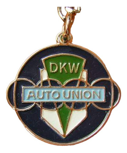 Dkw Autounion  Llavero Metalico Esmaltado