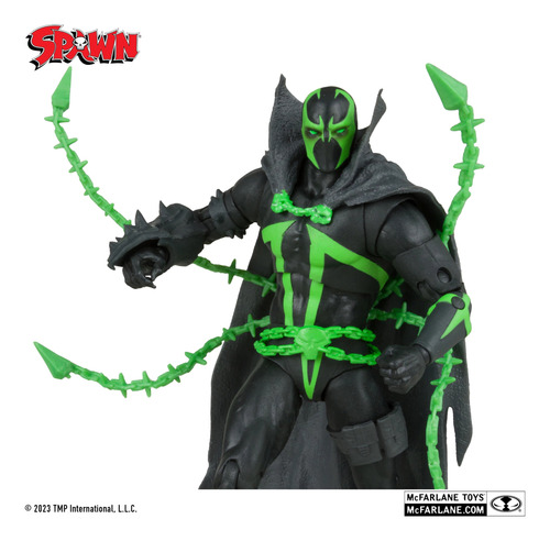 Mcfarlane Toys Shadow Of Spawn Black & White Accent Edition (Usado)