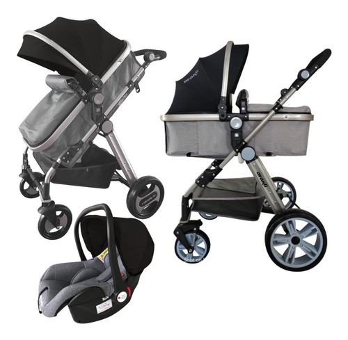 Imagen 1 de 9 de Cochecito Bebe Avanti Convertible 3 En 1 Huevito + Moisés