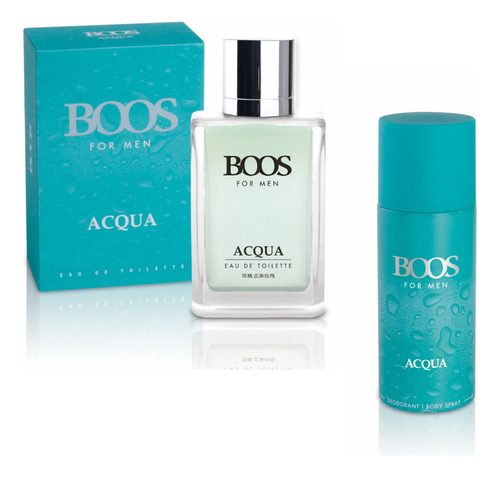 Combo Boos Acqua  (edt X 100 Ml + Deo X 150 Ml)