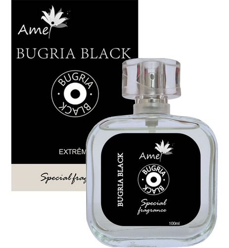 Perfume Bugria Black Masculino 100ml - Fragrância Importada