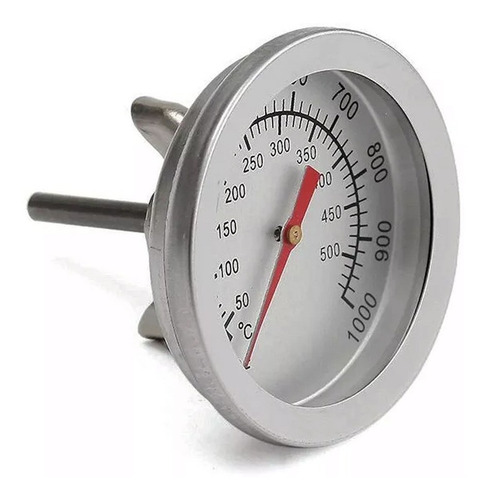 Imagen 2 de 5 de Termómetro Analógico 500 ° C, Ideal Para Hornos De Barro