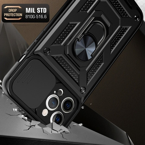 Imagen 3 de 7 de Galaxy S20 Fe Carcasa + Vidrio Military Camshield
