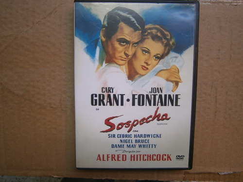 Sospecha Suspicion Alfred Hitchcock Cary Grant Joan Fontaine