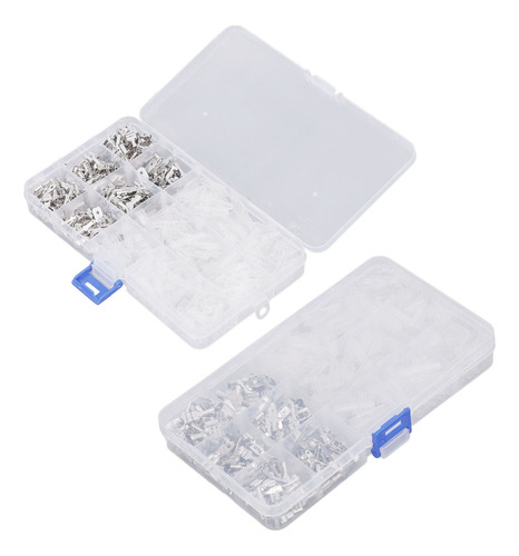 Conectores E Mangas Spade Wire 480 Unidades Femininas 2,8 Mm