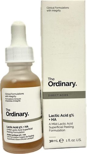 Lactic Acid 5% + Ha The Ordinary 100 % Original