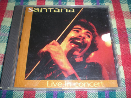 Santana / Live In Concert - Sello Pilz Germany N4 