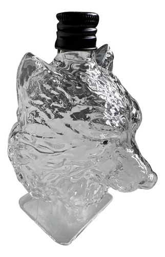 Botella De Whisky Wolf Head Wine Cup Aesthetic Collectible W