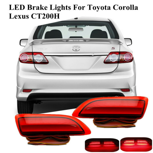 Luces Led Traseras Corolla. Antinieblas/estacionamiento