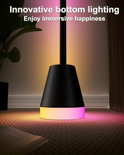 Lámpara De Pie De Esquina Led Rgb Inteligente Lámparas De Pi