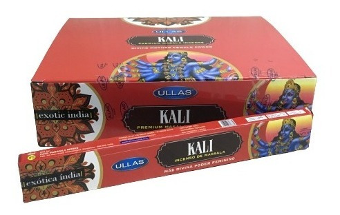 Imagem 7 de 10 de Incenso Massala Ullas Exotic Índia Escolha Seus Aromas 25un.