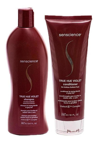 Kit Senscience True Hue Violet - Sh 280 Ml + Cond 240 Ml