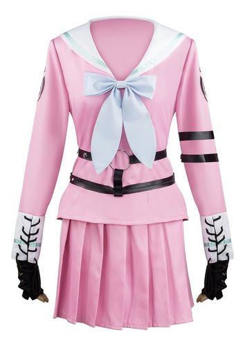 Danganronpa V3 Killing Harmony Iruma Miu Halloween Fiesta Cosplay Disfraz Para Niña Mujeres A