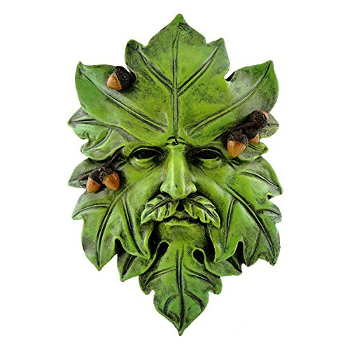 Top Collection Garden Acorn Greenman Placa Colgante