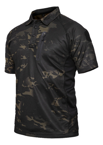 Camisetas Militares Tácticas Militares De Manga Corta Para H