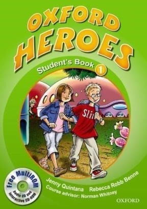 Oxford Heroes 1 Student's Book With Multirom Pack - Quintan