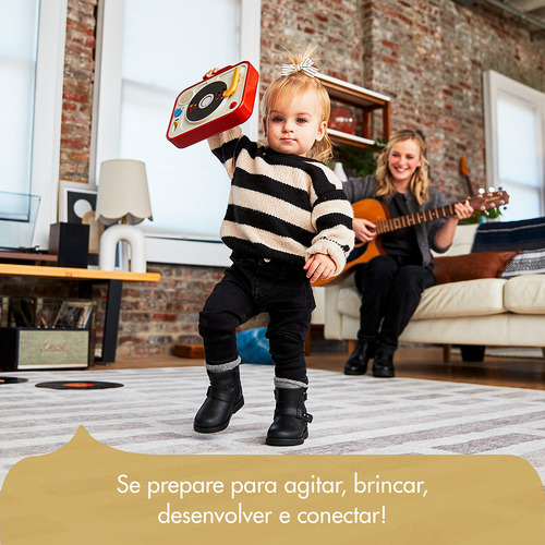 Estação Dj Tiny Rockers 13 Melodias Rock Bebê 12m+ Tiny Love