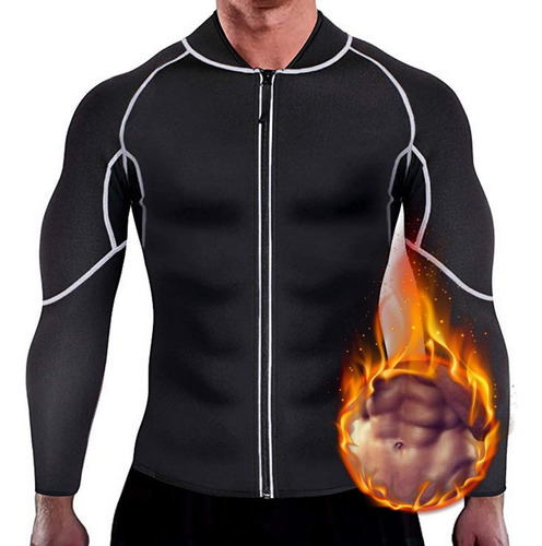 Camisas Shapewear Thermo Sweat Sauna Para Hombre