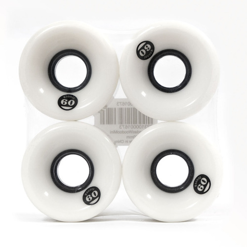 Imagen 2 de 3 de Ruedas De Longboards Woodoo Hook Mini Cruisers 60 Mm