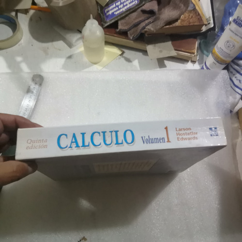 Cálculo Volumen 1 Larson, Hostetler, Edwards (Usado)