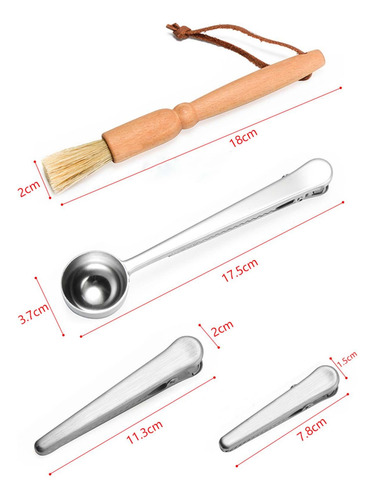 4 Cepillos De Limpieza Para Molinillo De Frijoles, Cerdas
