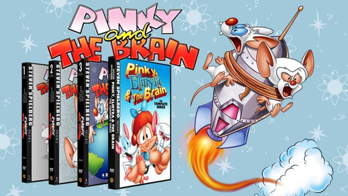 Pinky And The Brain Coleccion Completa En Dvd. 14 Discos!