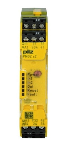 750102 Pilz Pnoz S2 24vdc 3 N/o 1 N/c Relevador De Seguridad
