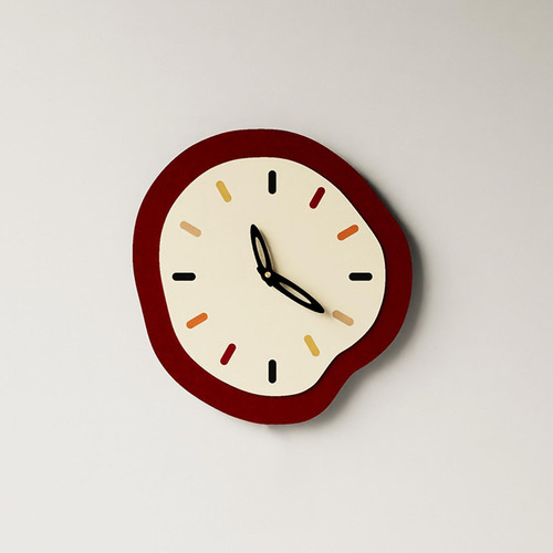 Reloj De Pared Decorativo, Fácil De Colgar, 28,5 Cm X 30 Cm
