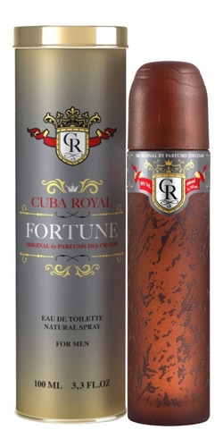 Perfume Caballero Cuba Paris Royal Fortune Original