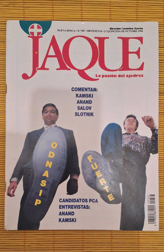 Ajedrez, Revista Jaque (1994), Anand, Kamsky Y Salov