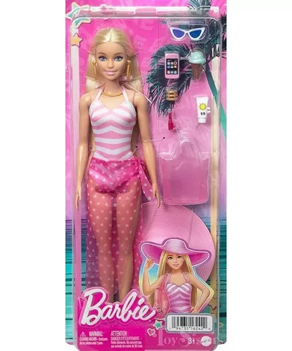 Boneca Barbie Fashion Filme Dia De Praia Mattel