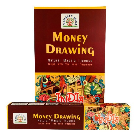 Incienso Natural Money Drawing - Namaste India 