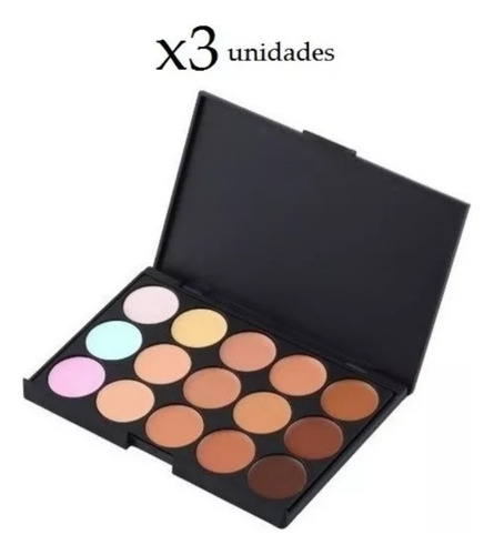 Paleta De Corrector Mac De 15 Tonos Cubre Al Maximo 