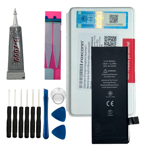 Kit Troca+ Ba-teria Compativel Com iPhone 5se 1a Geração