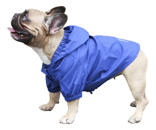 Ichoue Chubasquero Para Perros Chaqueta Cortavientos Con Cap