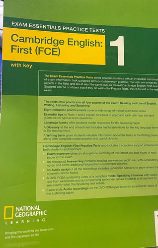 Libro Cambridge English: First (fce) 1 (Usado)