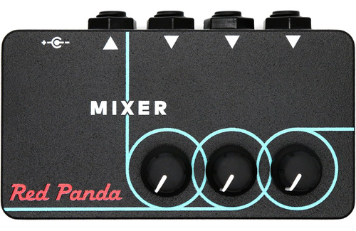 Red Panda Bit Mixer Mezclador De Guitarra Y Línea De 3 Canal