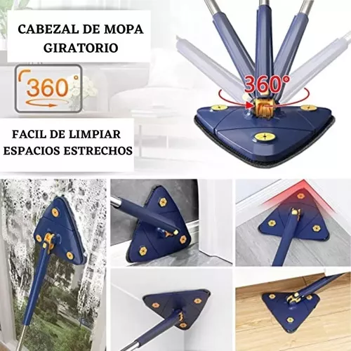 Mopa triangular giratoria 360° – Express Chile