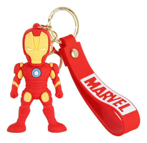 Llavero Iron Man Marvel Silicona