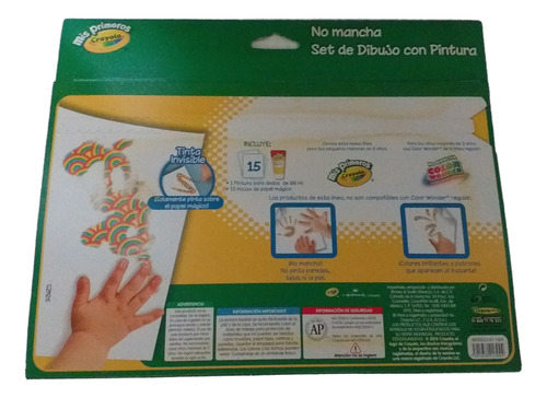 Mis Primeros Crayola Set De Dibujo Con Pintura (Usado)